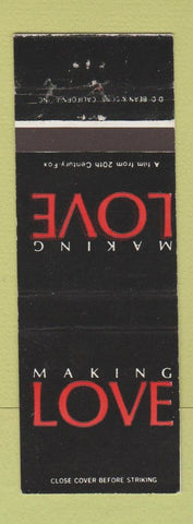Matchbook Cover - Making Love Movie