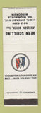 Matchbook Cover - Vern Schilling Buick Axelsen South Milwaukee WI