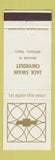 Matchbook Cover - Jack Swain Chevrolet Refugio TX
