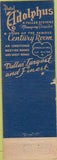Matchbook Cover - The Adolphus Dallas TX hotel