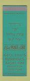 Matchbook Cover - Geo Lill's Bushnell's Bain Inn Perinton NY SAMPLE