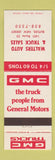 Matchbook Cover - Walters GMC Butler NJ