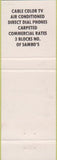 Matchbook Cover - Vista Motel Muskegon Heights MI