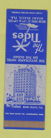 Matchbook Cover - The Tides Miami Beach FL SAMPLE