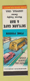 Matchbook Cover - Skylark Cafe Bar Leadville Colorado SAMPLE