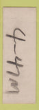 Matchbook Cover - Dumpling Hill Restaurant Danby? VT? SAMPLE