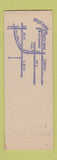 Matchbook Cover - The Ban Dee Indianapolis IN restaurant WEAR SAMPLE