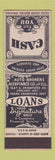 Matchbook Cover - Cash Loans Chicago IL SAMPLE