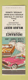 Matchbook Cover - Wilbur Beery Insurance Atwood IL