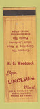 Matchbook Cover - Elgin Linoleum Motel Elgin IL