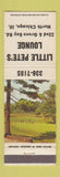 Matchbook Cover - Little Pete's Lounge North Chicago IL