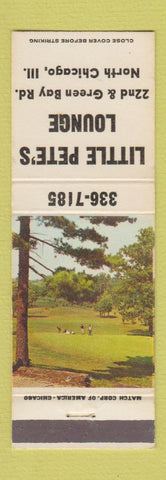 Matchbook Cover - Little Pete's Lounge North Chicago IL