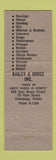 Matchbook Cover - Bailey & Himes Sporting Goods Champaign IL