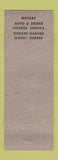 Matchbook Cover - La Grange Hobby Center IL