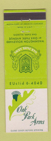 Matchbook Cover - Oak Park Arms IL