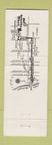 Matchbook Cover - Old Spinning Wheel Hinsdale IL Fred Harvey