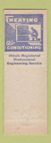 Matchbook Cover - Rockford Sheet Metal Works IL