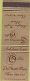 Matchbook Cover - Funeral Home Des Plaines IL