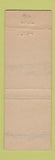 Matchbook Cover - Union Palace Recreation Bowling Union City NJ
