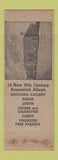 Matchbook Cover - 20th Century Bowling Academy York PA
