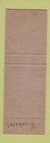 Matchbook Cover - Cameo Bowling Lanes Jersey City NJ