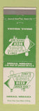 Matchbook Cover - Tony's Ranch Bowling Emerald NE