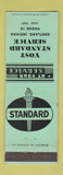 Matchbook Cover - Yost Standard oil gas Kentland IN low phone #