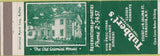 Matchbook Cover - Tubbert's Syracuse NY