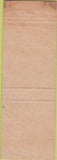 Matchbook Cover - Tubbert's Syracuse NY