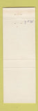 Matchbook Cover - Bridgeport Standard oil gas MI