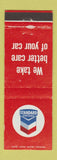 Matchbook Cover - Standard oil gas