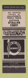 Matchbook Cover - James Hatfield Standard oil gas Plymouth IN