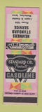 Matchbook Cover - Nemmers Standard oil gas Waterloo IA