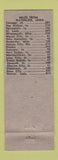 Matchbook Cover - Nemmers Standard oil gas Waterloo IA