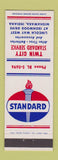 Matchbook Cover - Twin City Standard oil gas Mishawaka IN