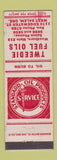 Matchbook Cover - Tweddie Standard oil gas West Salem OR