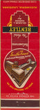 Matchbook Cover - Hotel Bentley Alexandria LA