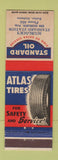 Matchbook Cover - Standard oil gas Scurlock's Butler AL low phone #