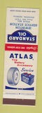 Matchbook Cover - Standard oil gas Irwinton GA Rollie Bell