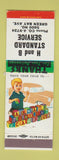 Matchbook Cover - H&B Standard oil gas