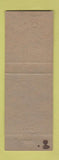Matchbook Cover - Busch's Standard oil gas Atlas Tires Arapahoe NE