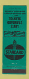 Matchbook Cover - Lee's Standard oil gas Hiawatha KS