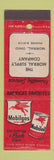 Matchbook Cover - Mobil oil gas Morral Supply OH