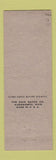 Matchbook Cover - Pure oil gas Swisher's Mooresville IN low phone #