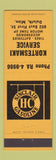 Matchbook Cover - Kortesmaki Sinclair oil gas Duluth MN