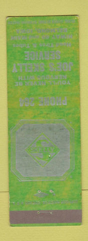 Matchbook Cover - Skelly oil gas Joe's Belmond IN
