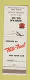 Matchbook Cover - Phillips 66 oil gas Runyan Atchison KS low phone #