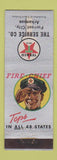 Matchbook Cover - Texaco oil gas Forrest City AR