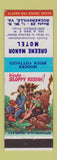 Matchbook Cover - Greene Manor Motel Ruckersville VA Hillbilly