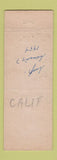 Matchbook Cover - The Casinoi Bodega CA Hillbilly